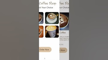UI/UX Design | Coffee shop user interface design | BH coffee shop