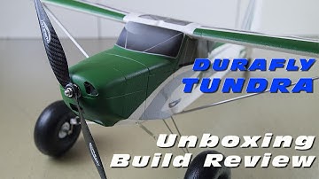 Durafly Tundra 1300mm Bush Plane! Unboxing + Build Review :)