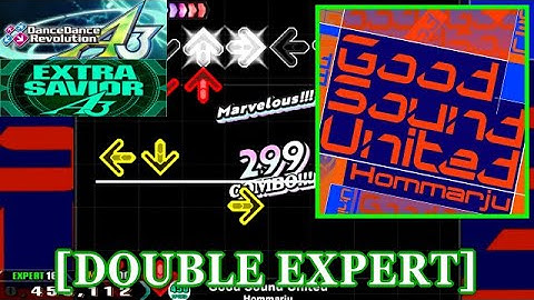 【DDR A3】 Good Sound United / Hommarju [DOUBLE EXPERT] 譜面確認+Clap