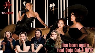 LISA - BORN AGAIN feat. Doja Cat & RAYE | REACTION | Реакция