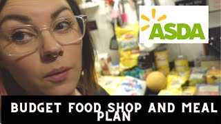 Weekly Food Shop and Meal Plan -  15th January 2023