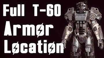 Fallout 4: How to get Full T-60 Power Armor Early (2ND BEST ARMOR Location)