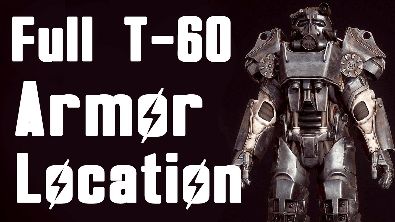 Fallout 4 How To Get Full T 60 Power Armor Early 2nd Best Armor Location Youtube