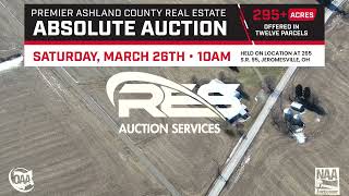 Ashland County Farm Land for Sale | Blair Farm: Premier Ashland County 295 Acre Farm Auction