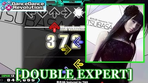 【DDR 2014】 TSUBASA / 柊木りお featured by TAG [DOUBLE EXPERT] 譜面確認+Clap