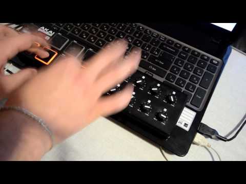 Akai lpd8 live, instrumental hip-hop