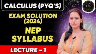Famous Calculus PYQ's | Exam Solution - 2024 | Unit - 1 | BA/BSc Maths | Sem 1 | New Era Maths Classes  Wealth