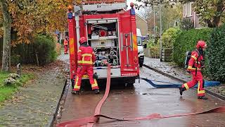 Fors Gaslek In Baflo, Huizen Ontruimd