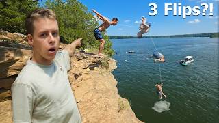 I Did My HARDEST Ever Cliff Jump