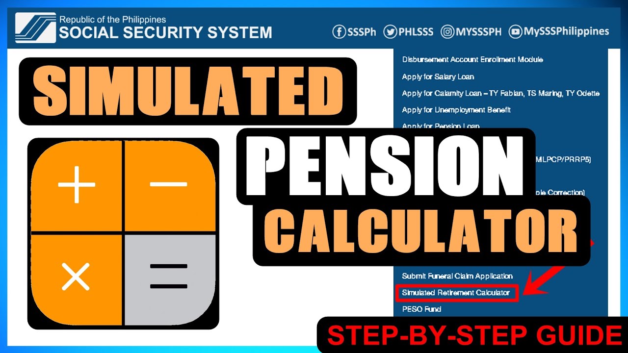 How to Verify Simulated SSS Retirement Pension Online