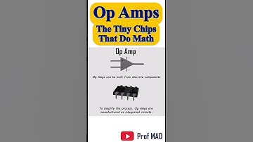 Op-Amps: The Tiny Chips That Do Math 🔢⚡ #opamp