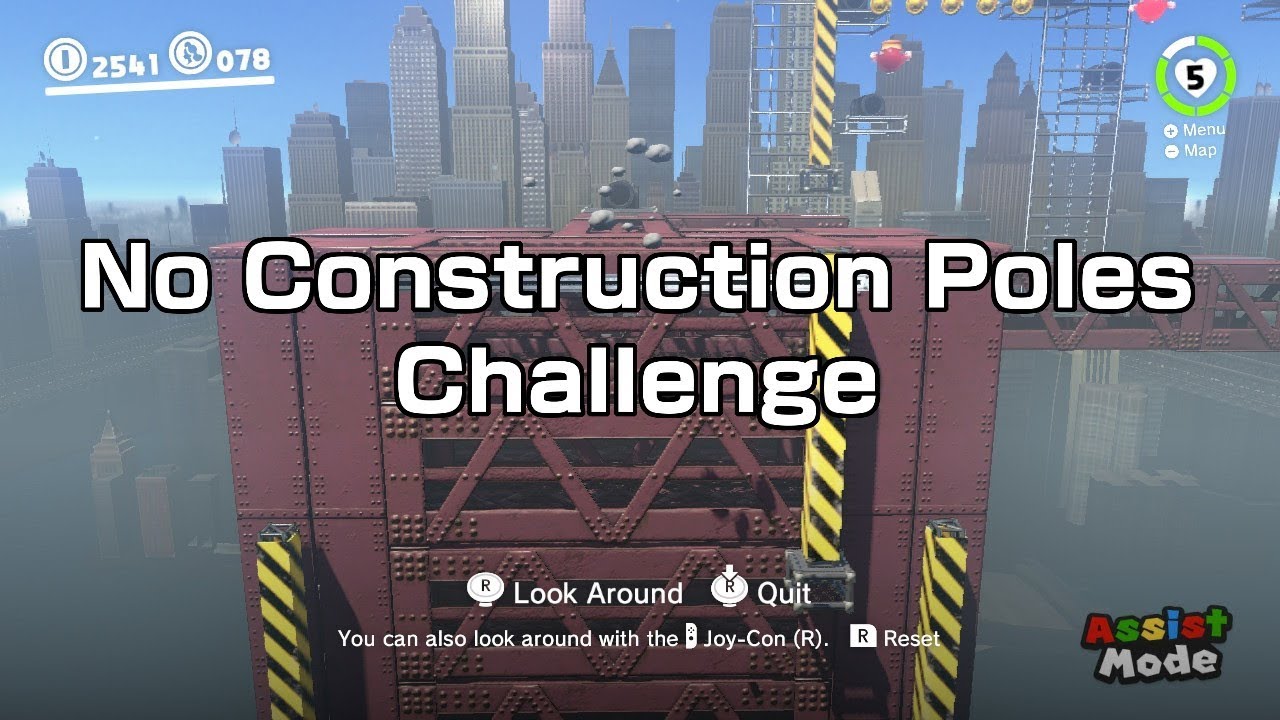 Fearsome Fire's Pole-less Challenge (Super Mario Odyssey) - YouTube