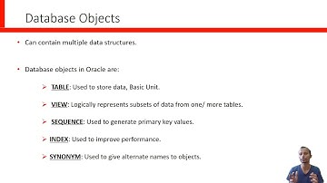 Database Objects