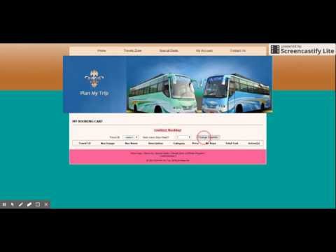 bus booking php project