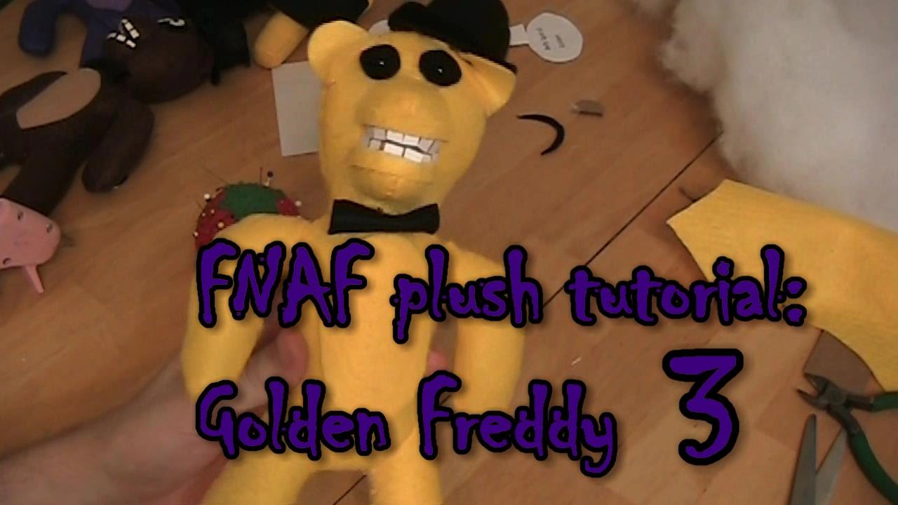 Golden Freddy FNAF Character Plush 