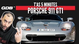 T'AS 5 MINUTES : PORSCHE 911 GT1 (elle aussi elle s'est envolée🛫) by GDB 219,137 views 1 year ago 12 minutes, 58 seconds