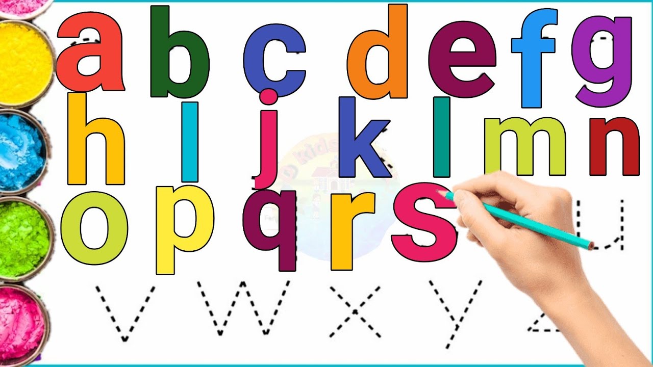 Course English Writing Abcd Learn English Alphabet | ABCD For Kids | Preschool Learning | D kids ...