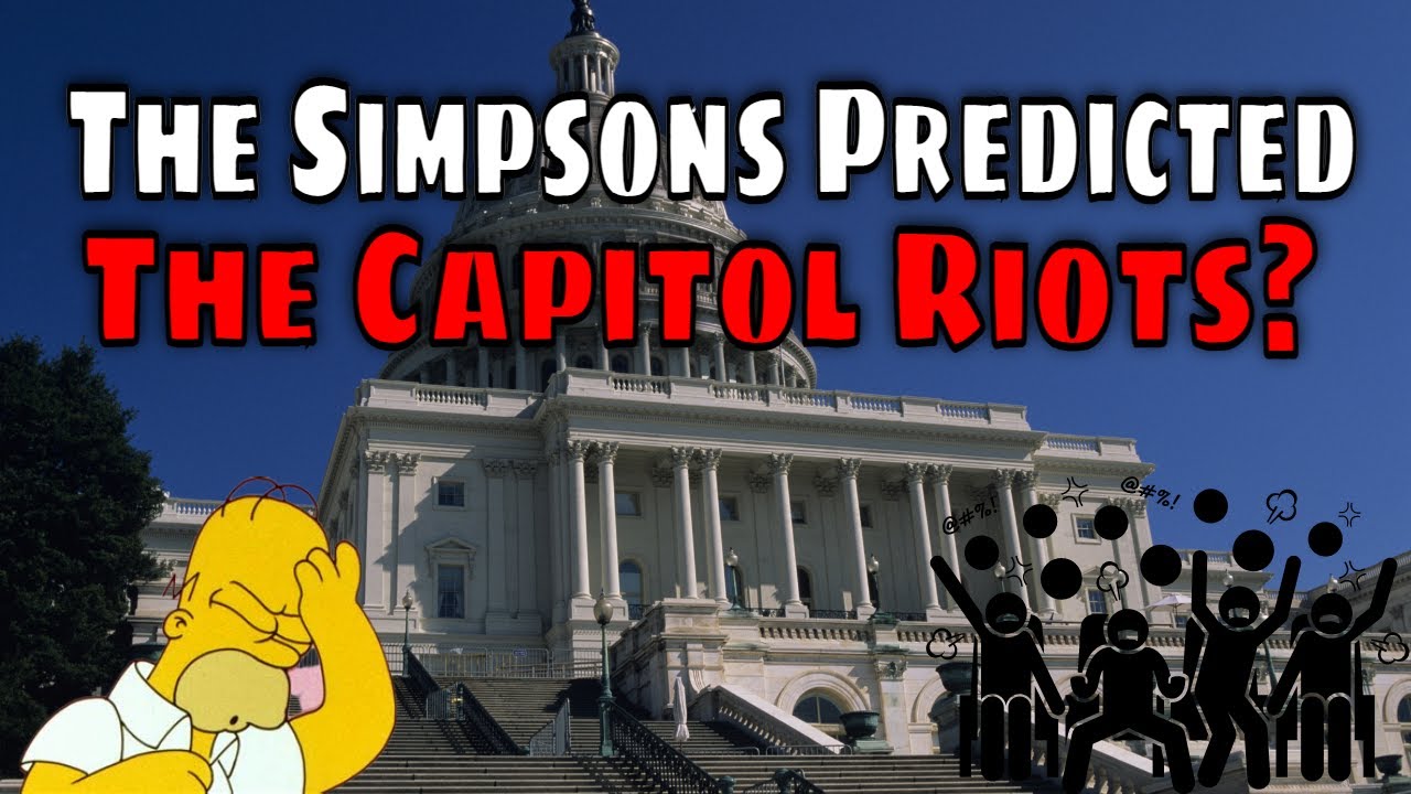 Simpsons Riot 'The Simpsons' Predicted The Capitol Riots! Or Did They? - YouTube