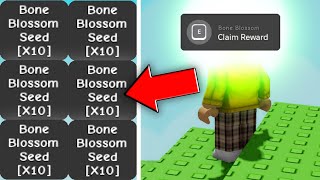 How To Actually Obtain Bone Blossom Candy Blossom Seeds? In Roblox Grow A Garden