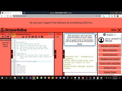 Hough Transform in Matlab Octave Online Code Computer Vision in Urdu Hindi from Pakistan
