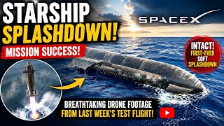 🚀 Historic Moment: Starship Survives Soft Ocean Landing🌊 SpaceX Makes History!  screenshot 4