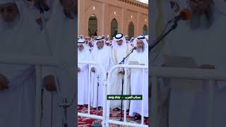 الشيخ /علي بن حاسن المكرمي يستقبل منصد ومثار قبائل جشم يام يتقدمهم الشيخ - مانع بن سلطان بن منيف