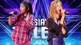 Rise Up : Angelica Hale and Daneliya Tuleshova's Journey to the American Talent Shows