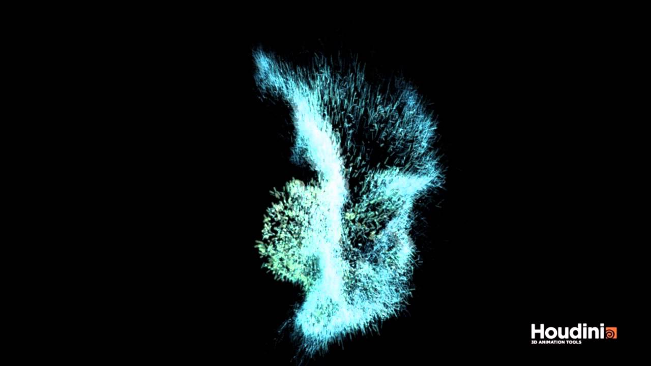 Houdini Disintegrate Effect - YouTube