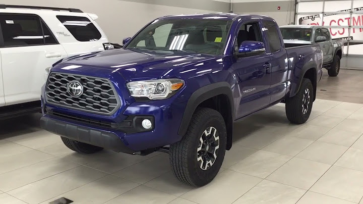 2022 toyota tacoma trd off road price