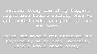 Nikkie Tutorials speaks on Home Robbery!