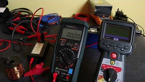 Megger MTR105 Inductance Measurement Function