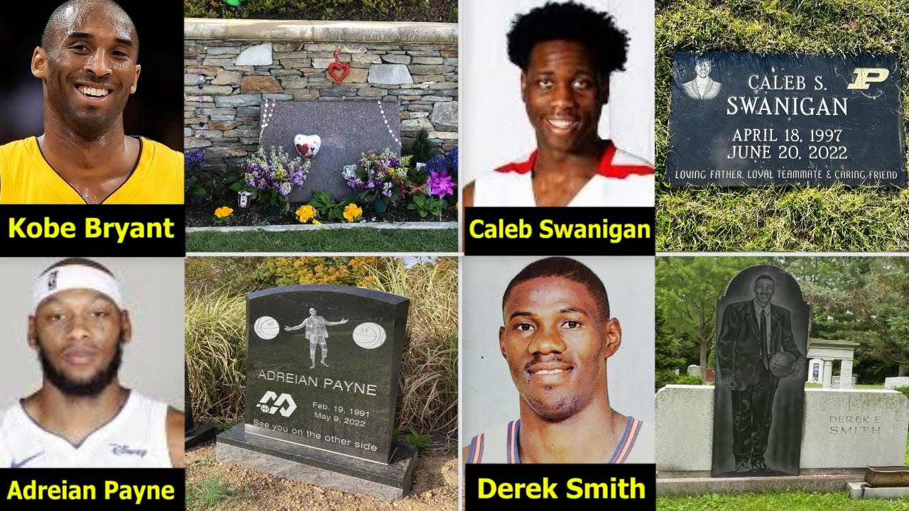 😢  Graves of Legendary NBA Players  |  Died Too Soon . . .