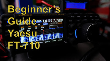 Yaesu FT-710 Beginner
