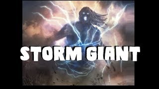 Dungeons and Dragons Lore: Storm Giant