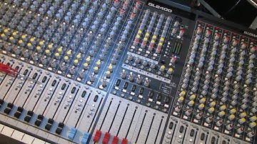 Some audio consoles have built-in dual-functions (FOH or monitor duty)