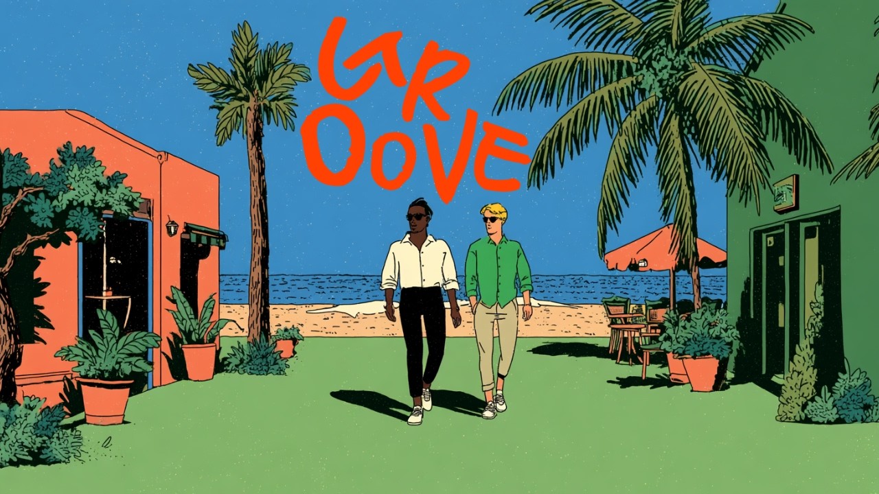 С первого трека — мгновенный заряд настроения 😎🌴 | GROOVE · JAZZHOP · CAFE | Кафе · Фокус · Работа