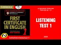 Fce 1   test 1