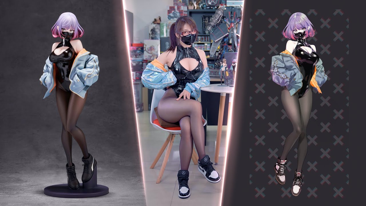 新年第一期，口罩美少女×高開衩×運動鞋! 新 潮 穿 搭 ?!【蝦米拆拆拆】