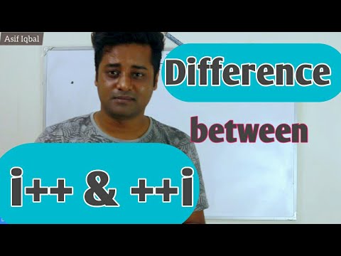সি প্রোগ্রামিং এ i++ ও ++i এর মধ্যে পার্থক্য|| difference between i++ ...