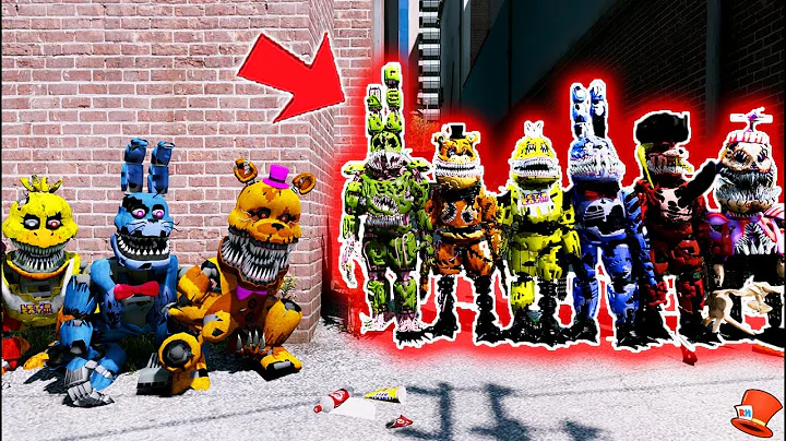 Can All NIGHTMARE Animatronics BEAT All CORRUPTED ...