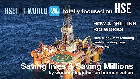 How a Deep Sea Offshore Drilling Rig Works