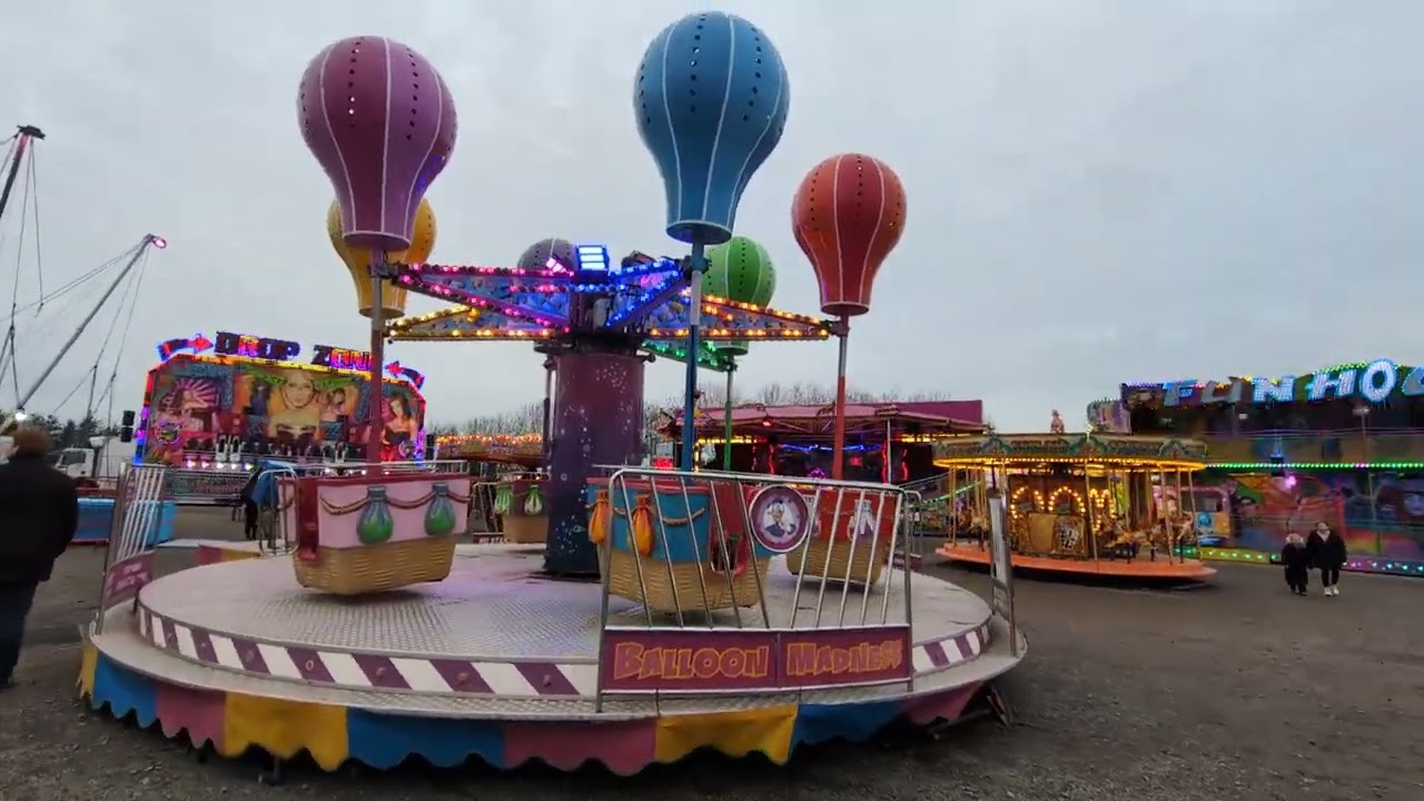 Scunthorpe raceway Valentines funfair Walkthrough 2026 Wheightman's amusements funfair 