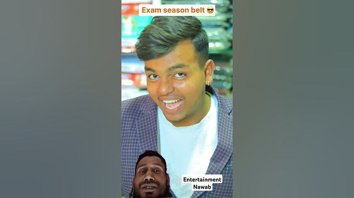 Exam season belt | The most viral comedyby baapbeta #ytshorts #shorts