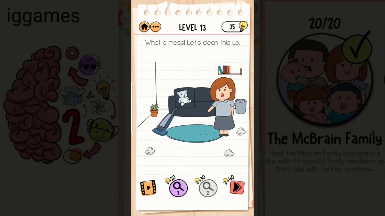 brain test 2 mcbrain family level 14 brain test 2 mcbrain family level 14