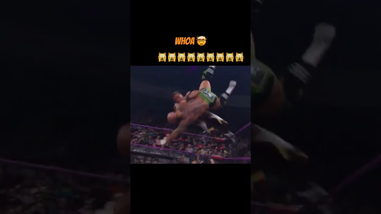 Eric Young gets split open on the edge of the table 