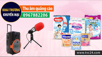 Thu âm quảng cáo ghi âm khai trương khuyến mại Shop Sữa Bỉm Thanh Xuân Baby Giọng Nữ miền bắc
