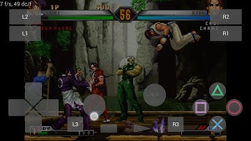 PlayStation2 PS2 Android Emulator Play! v0.30 King of Fighters 98, The - Ultimate Match Game Play