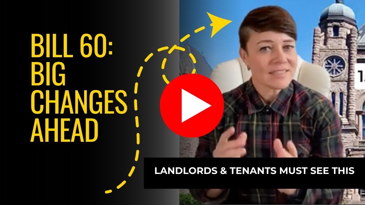 BILL60- Big changes are coming to Ontario Rental Rules - YouTube