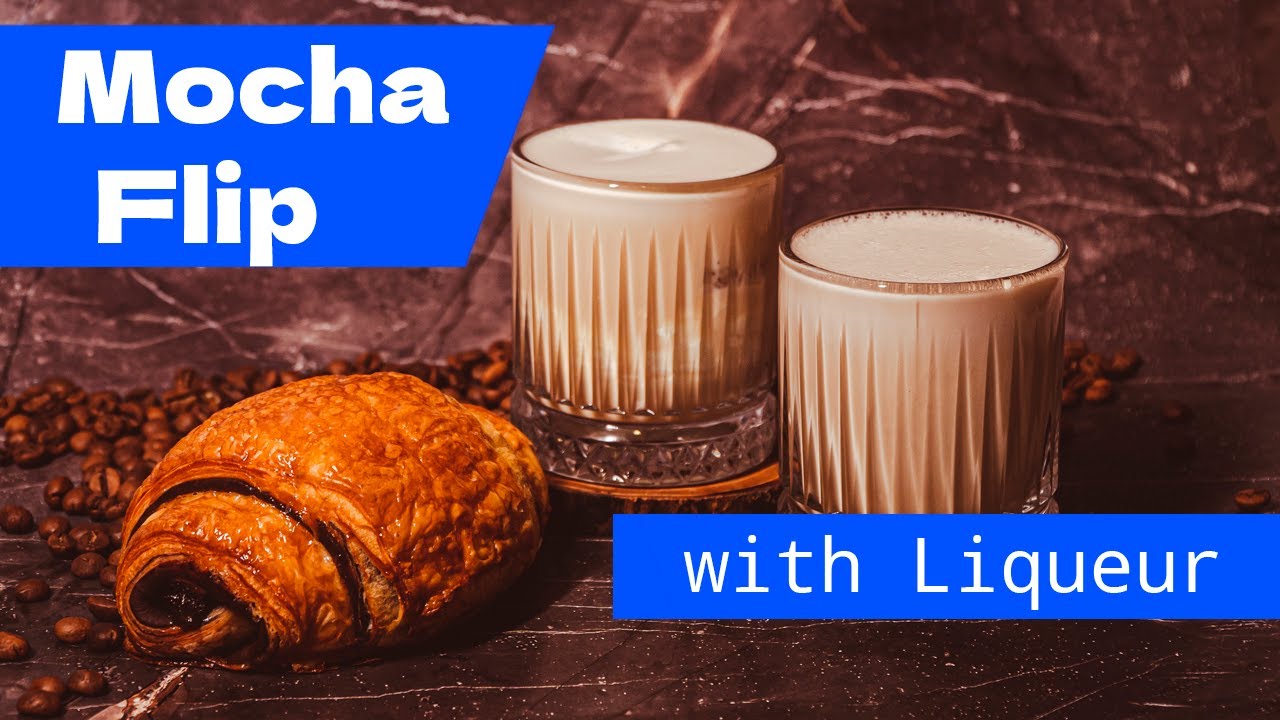 Boozy Mocha Flip Recipe Espresso, Brandy, Condensed Milk, and a Whisk