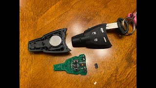 How to repair a key fob (remote key) on Saab 9-3